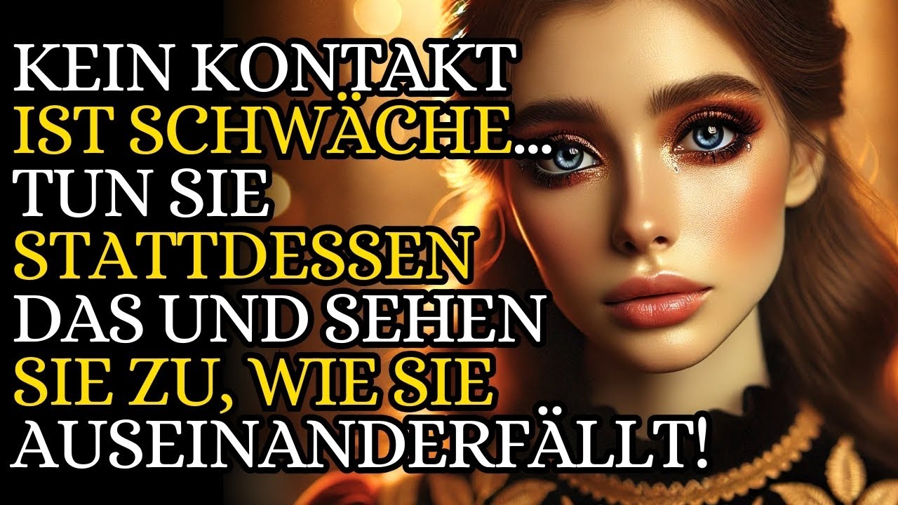 Zeigen Sie keine Schwäche... Tun Sie stattdessen DAS und sehen Sie zu, wie sie zusammenbricht!