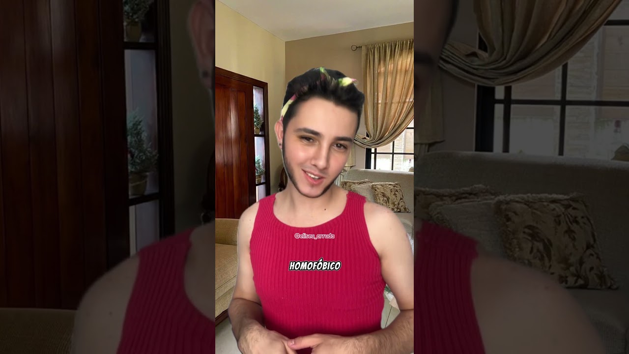 QUANDO O GAY &Eacute; O MACHO ALFA DA CASA💀😂 #humor #comedia #eliseuarruda