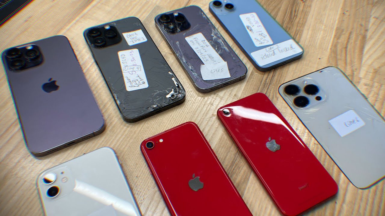 Broken iPhone Parts LOT - Can I Return a Profit?