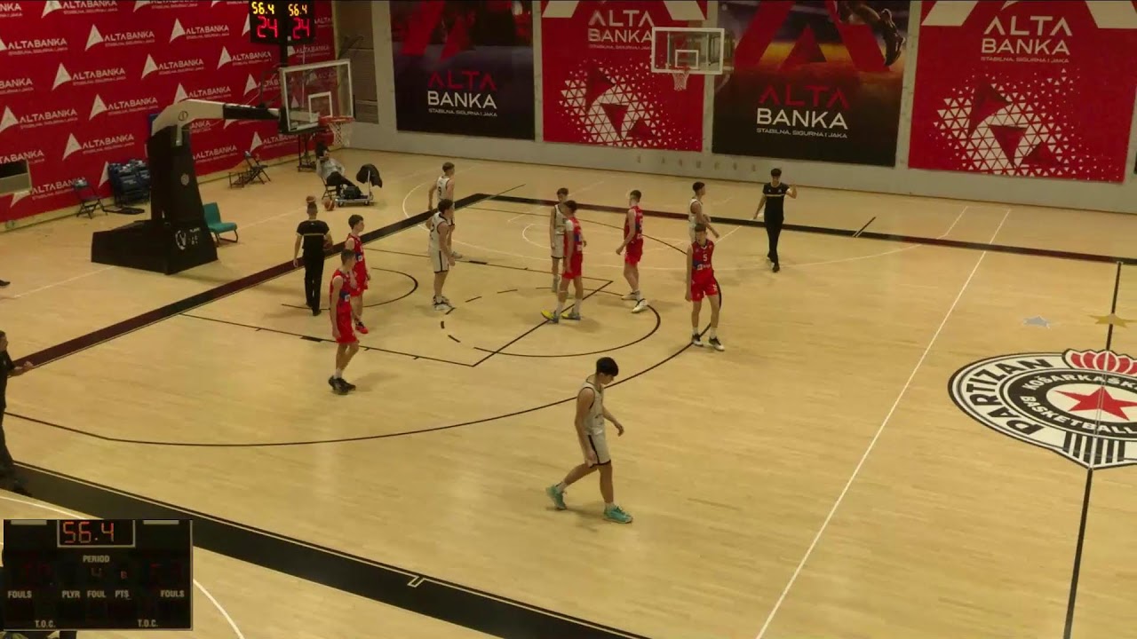 Regionalna liga - Kadeti - KK Partizan 2 : KK Crvena zvezda 2