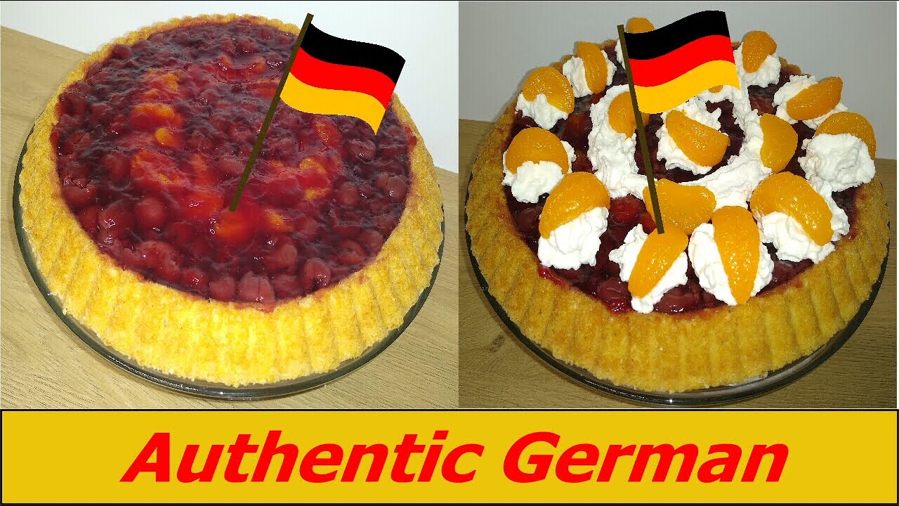 German Fruit Tart (Obsttorte)