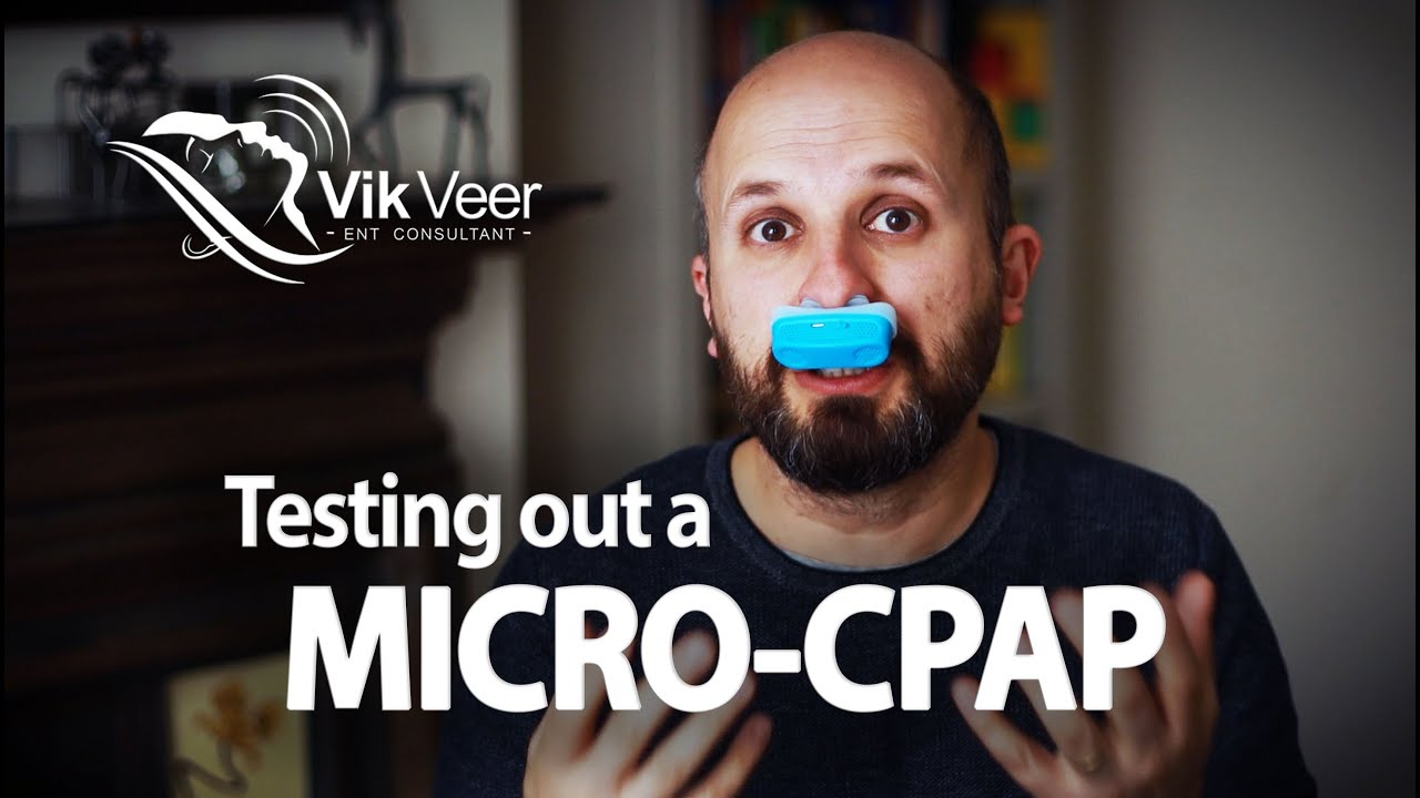 A Sleep Surgeon Tests a MicroCPAP / Airing device