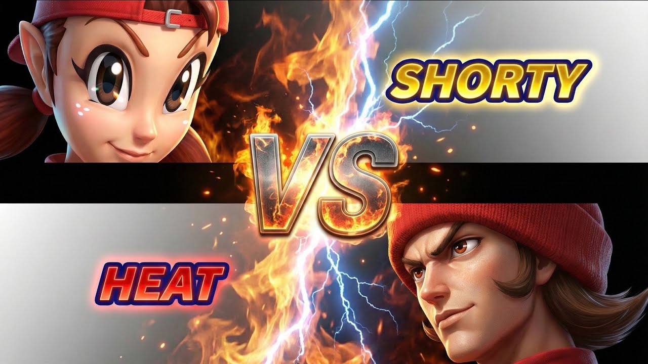 【4K】Bust a Groove(Move)SHORTY VS HEAT　バストアムーブ　ショーティVSヒート