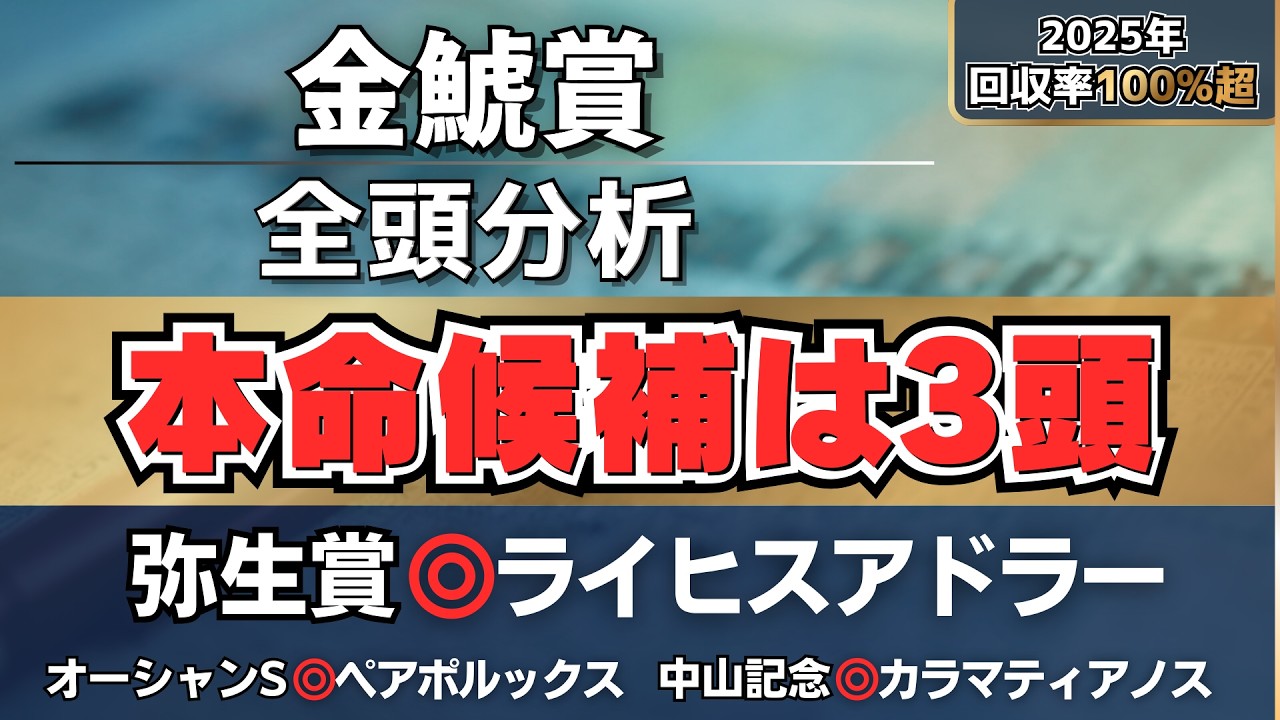 【金鯱賞2026】人気馬に不安あり。本命候補はこの3頭◎【最終結論】