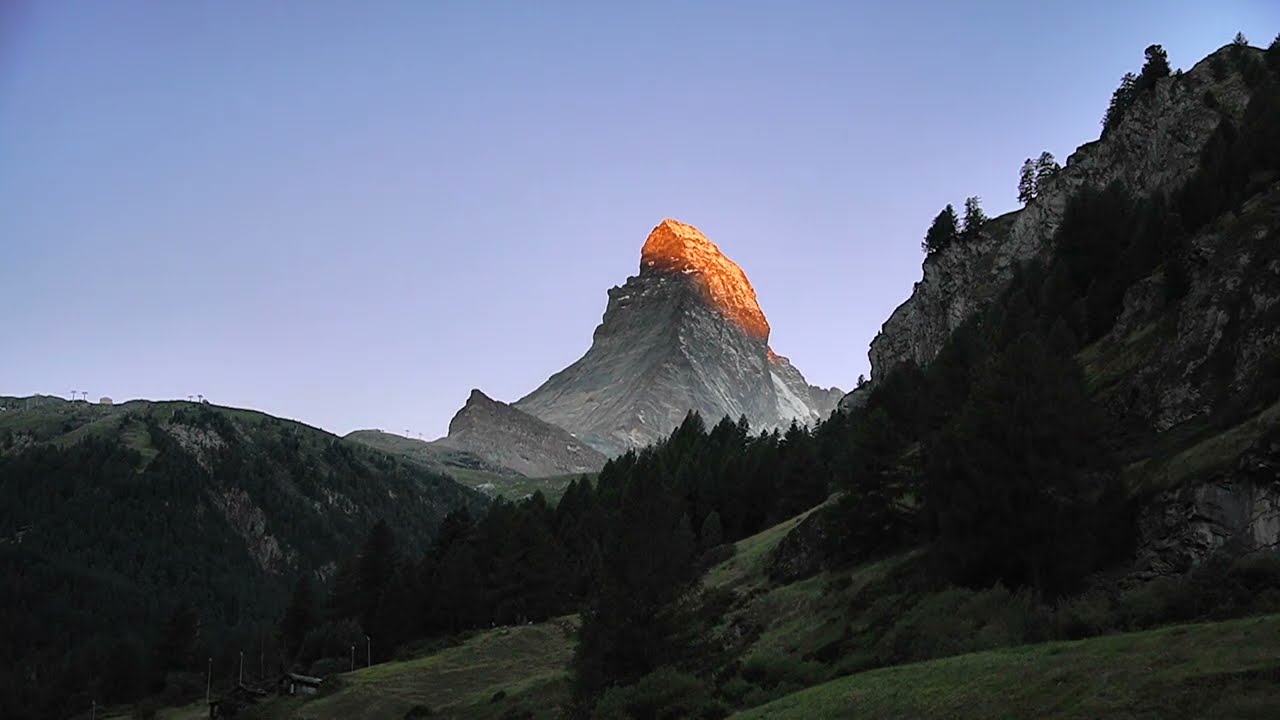 Zermatt Matterhorn Sonnenaufgang
