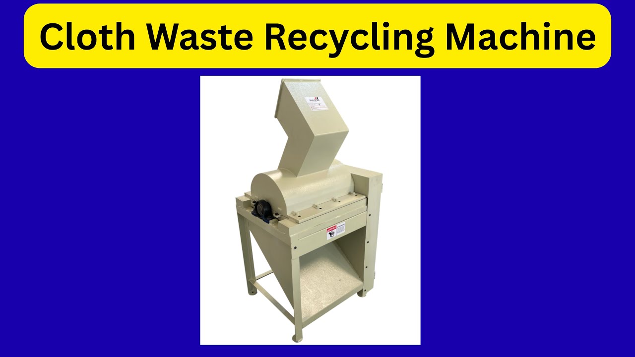 Multipro Textile Waste Recycling Machine &ndash; MPTW 3034 | Boost Your Textile Business Efficiency