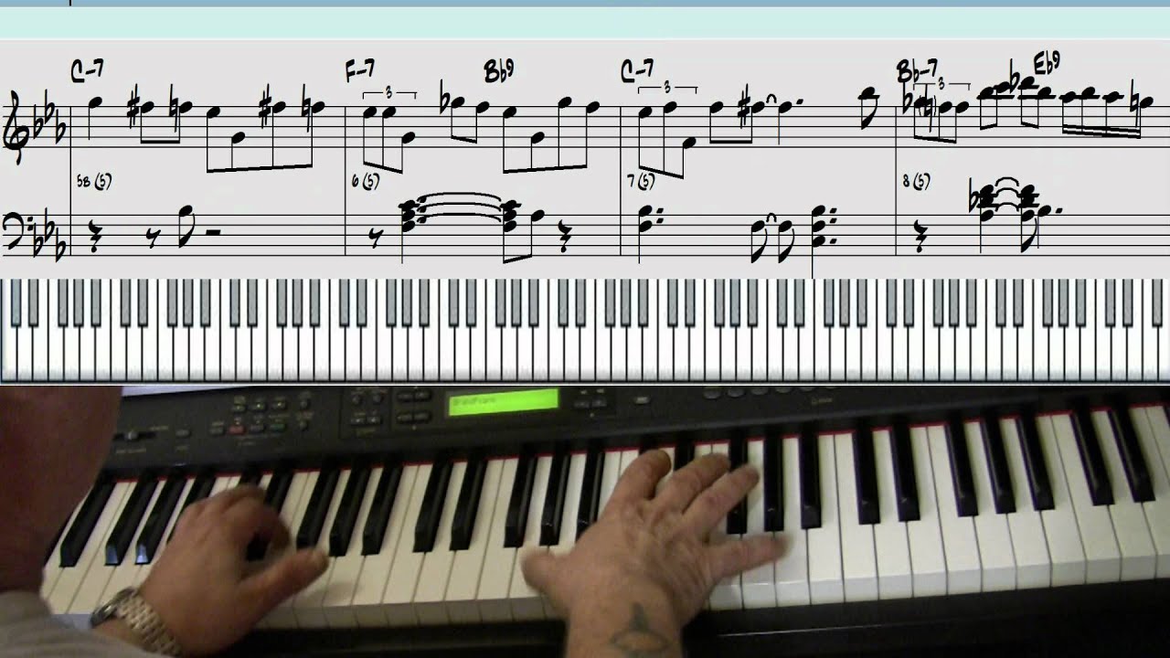Blue Trane - piano jazz cover - Yvan Jacques