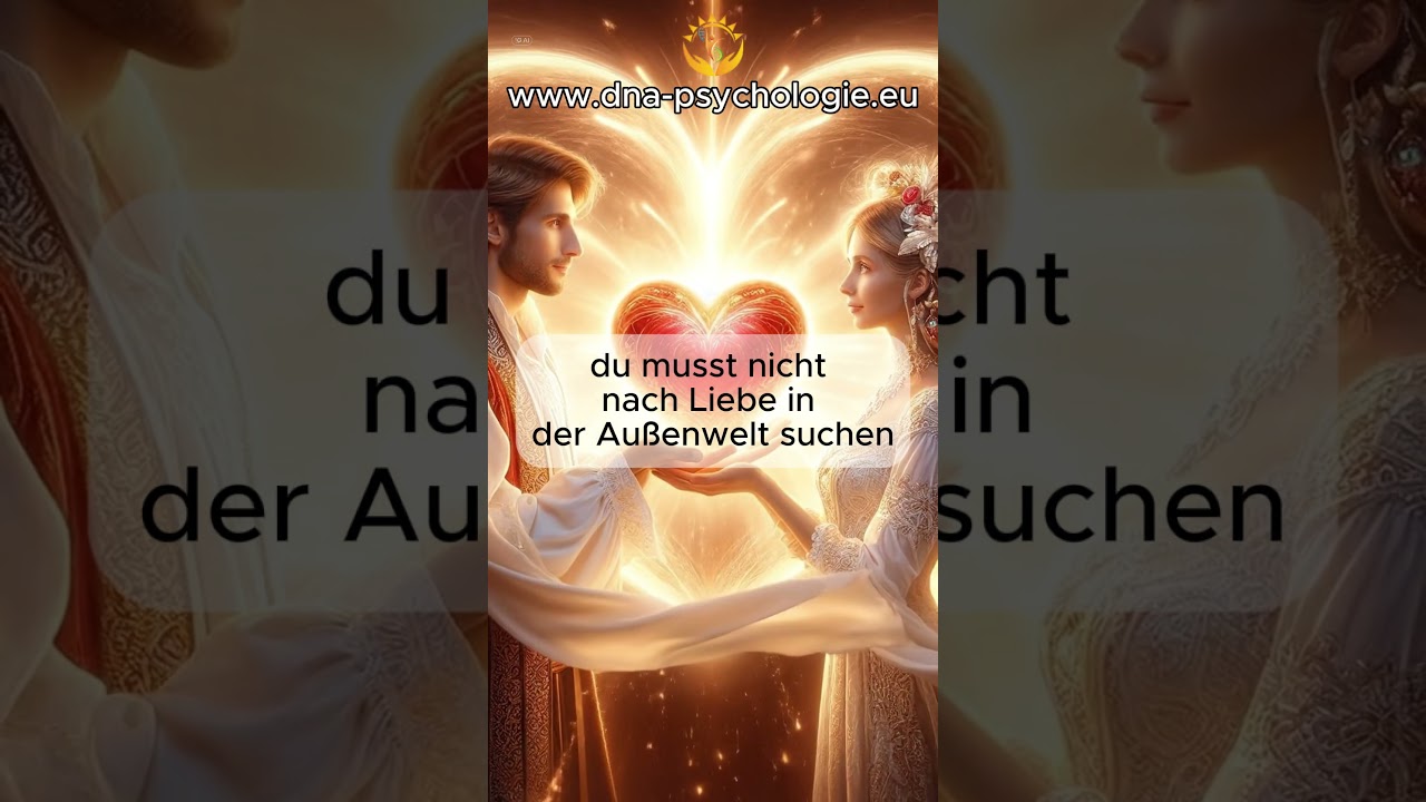 Liebe beginnt mit sich selbst. 