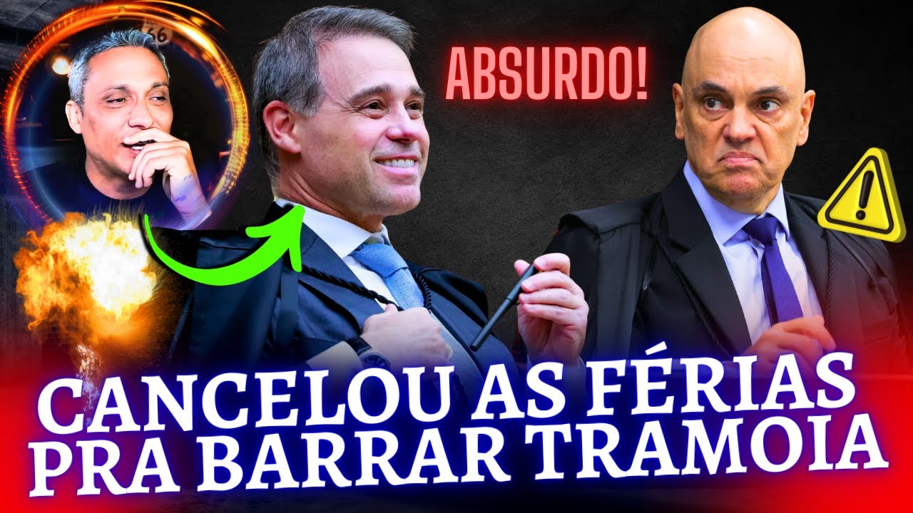 🚨André Mendonça CANCELA férias e frustra plano do STF de soltar os LADRÕES do INSS!