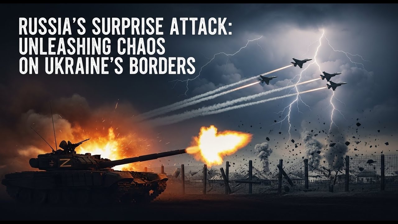 Russia's Surprise Attack_ Unleashing Chaos on Ukraine’s Borders