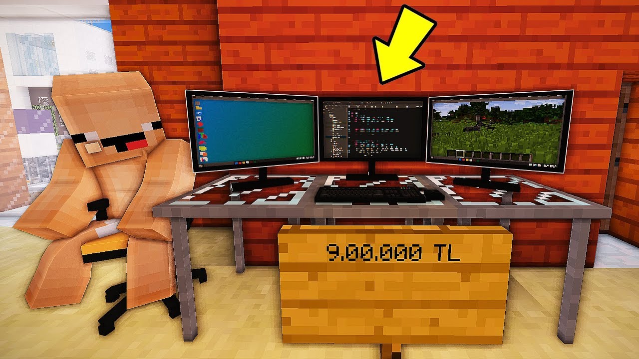 SAKAR BEBEKLE ALIŞVERİŞ YAPTIK !! 😱 - Minecraft