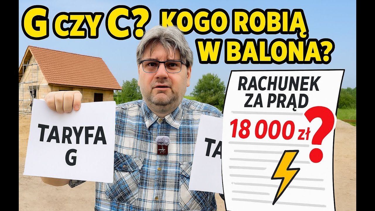 Taryfa G czy C? Jak Cię zrobią w konia przy budowie domu ⚡😂