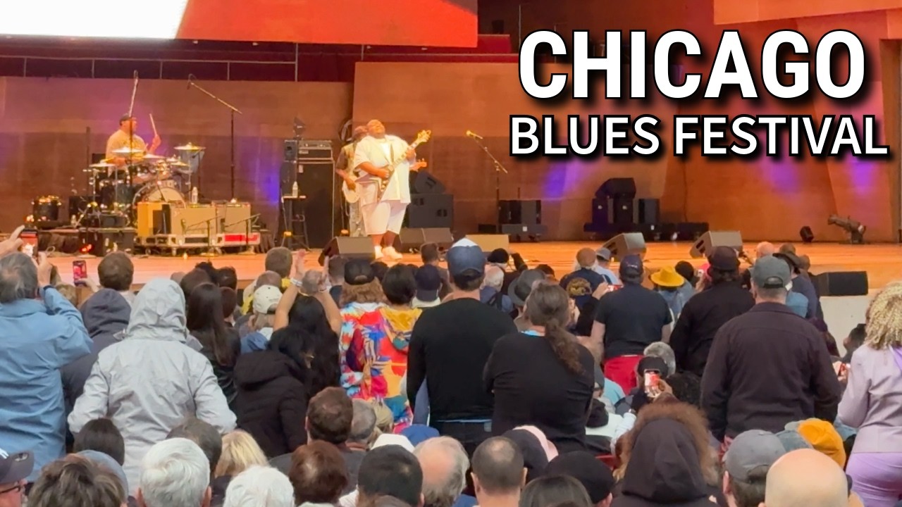 Chicago Blues Festival in Millennium Park Day 2 on Saturday | June 7, 2025 | 4k 60fps