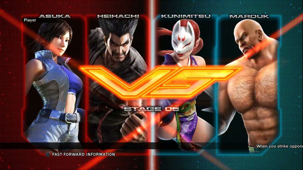 Tekken Tag Tournament 2 Time Attack - Heihachi & Asuka (RPCS3)