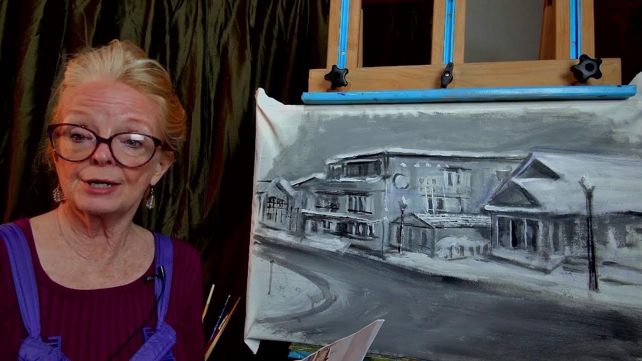 Painting the Town! How to paint complex buildings loosely
