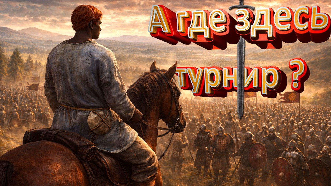 СПАСТИ СЕМЬЮ БЛАГОДАРЯ ТУРНИРАМ В Mount Blade 2 Bannerlord