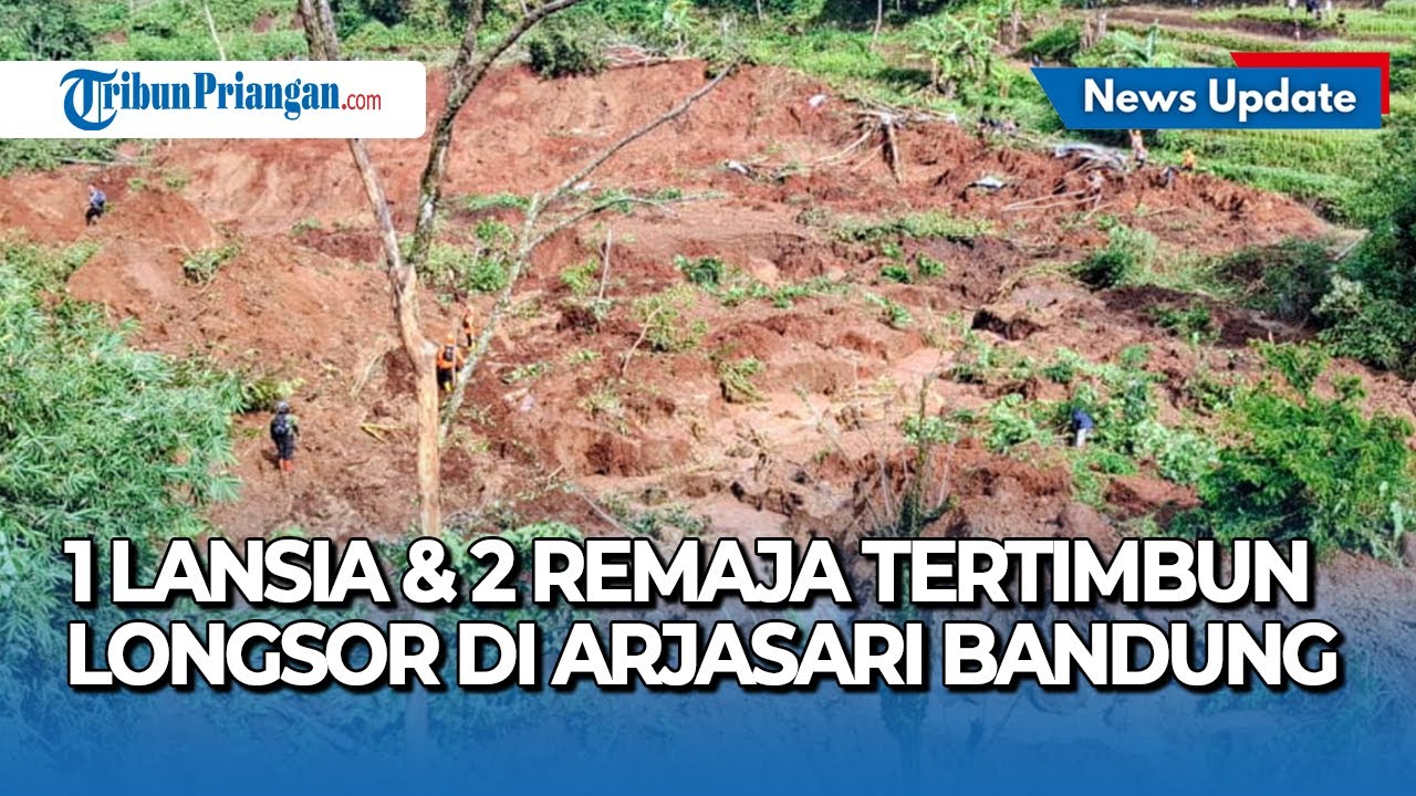 Longsor Timbun 3 Warga di Arjasari Bandung, Alat Berat Tak Bisa Masuk, Pencarian Dilakukan Manual