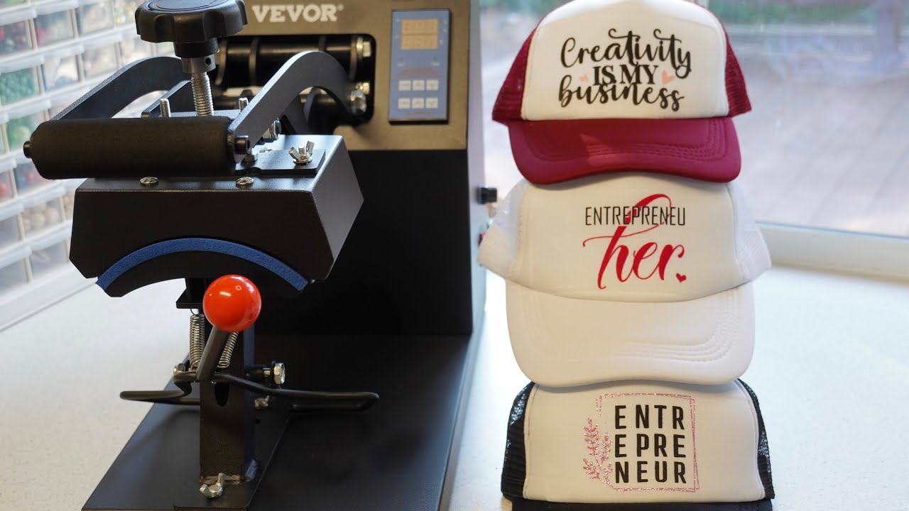 Vevor Hat Press | How to use PUFF HTV