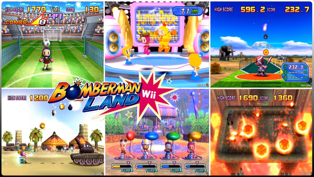 Bomberman Land - nintendo wii