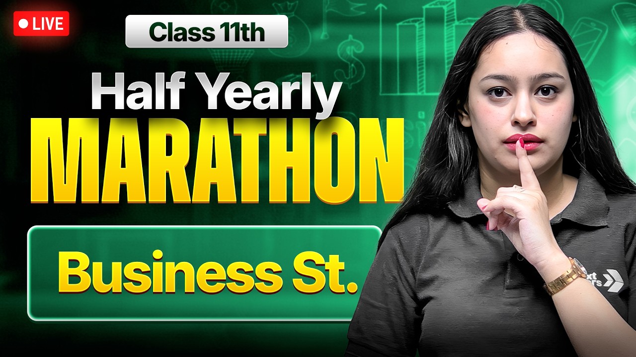 Class 11th Business Studies - HALF YEARLY MARATHON 2026-27🔥| Prableen Ma'am