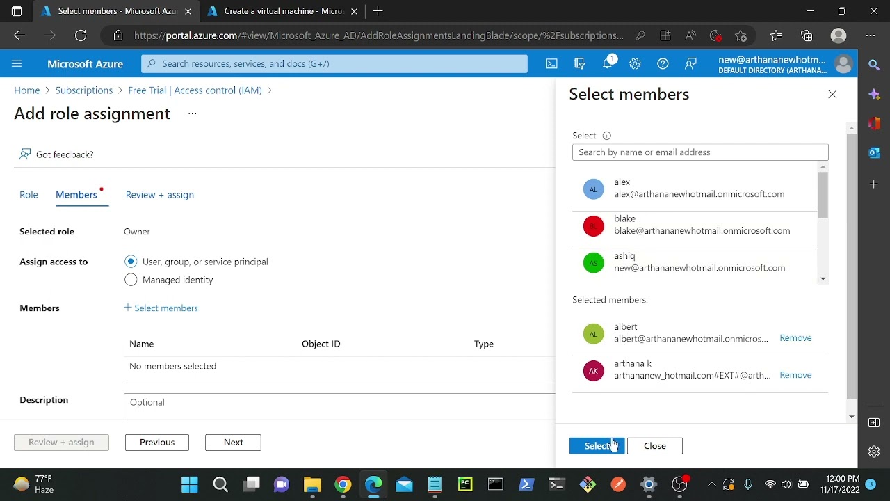 How to assign a role in azure | azure RBAC | role assignment