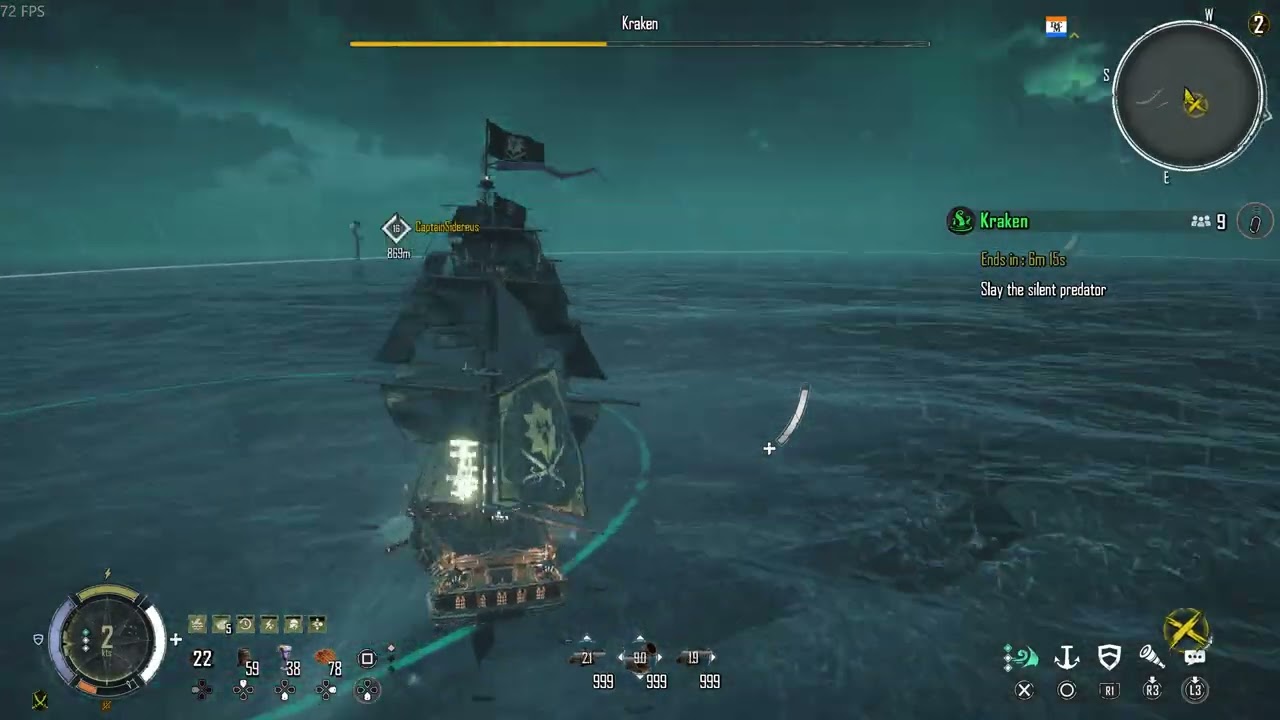 Kraken - Chilling with the Corvette