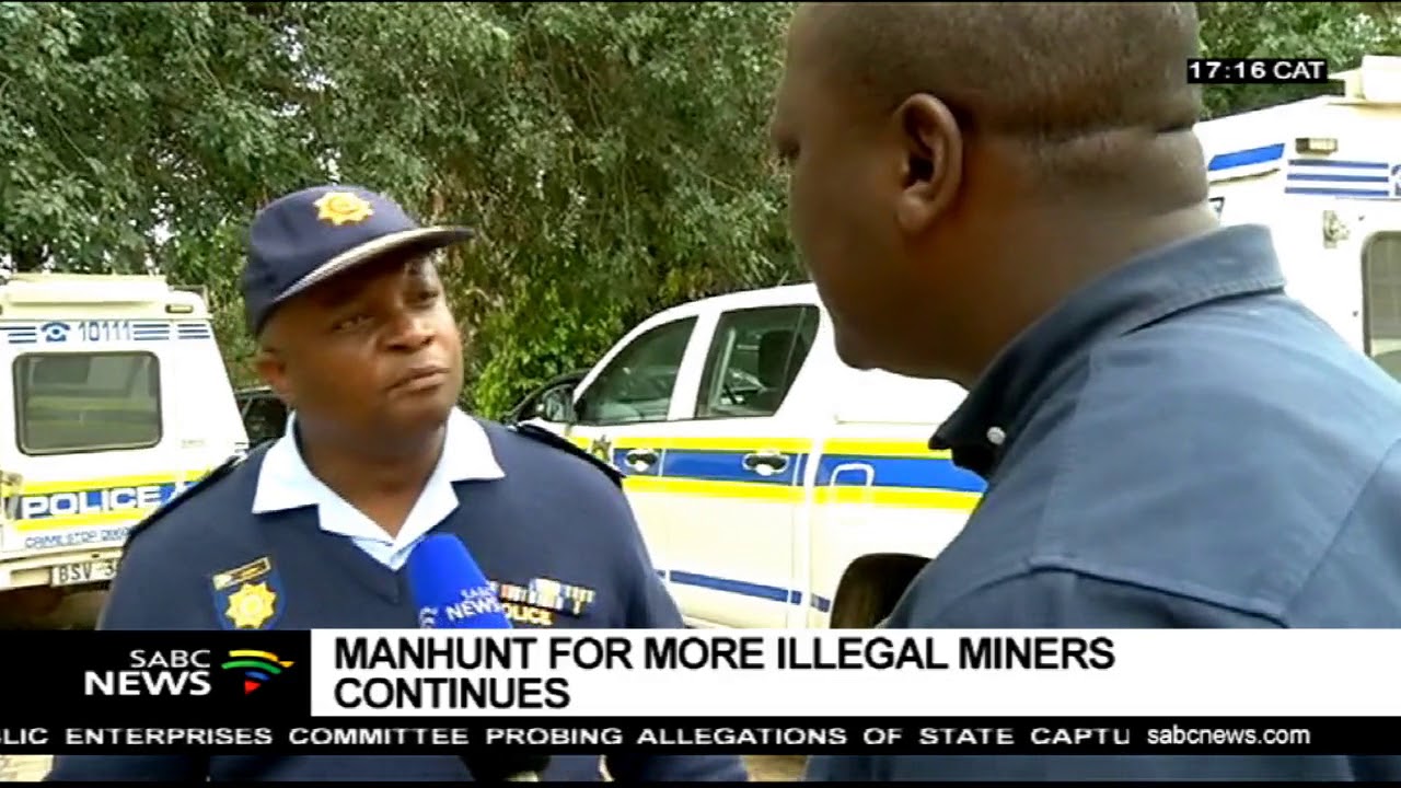 Manhunt for more illegal miners continue in Barberton