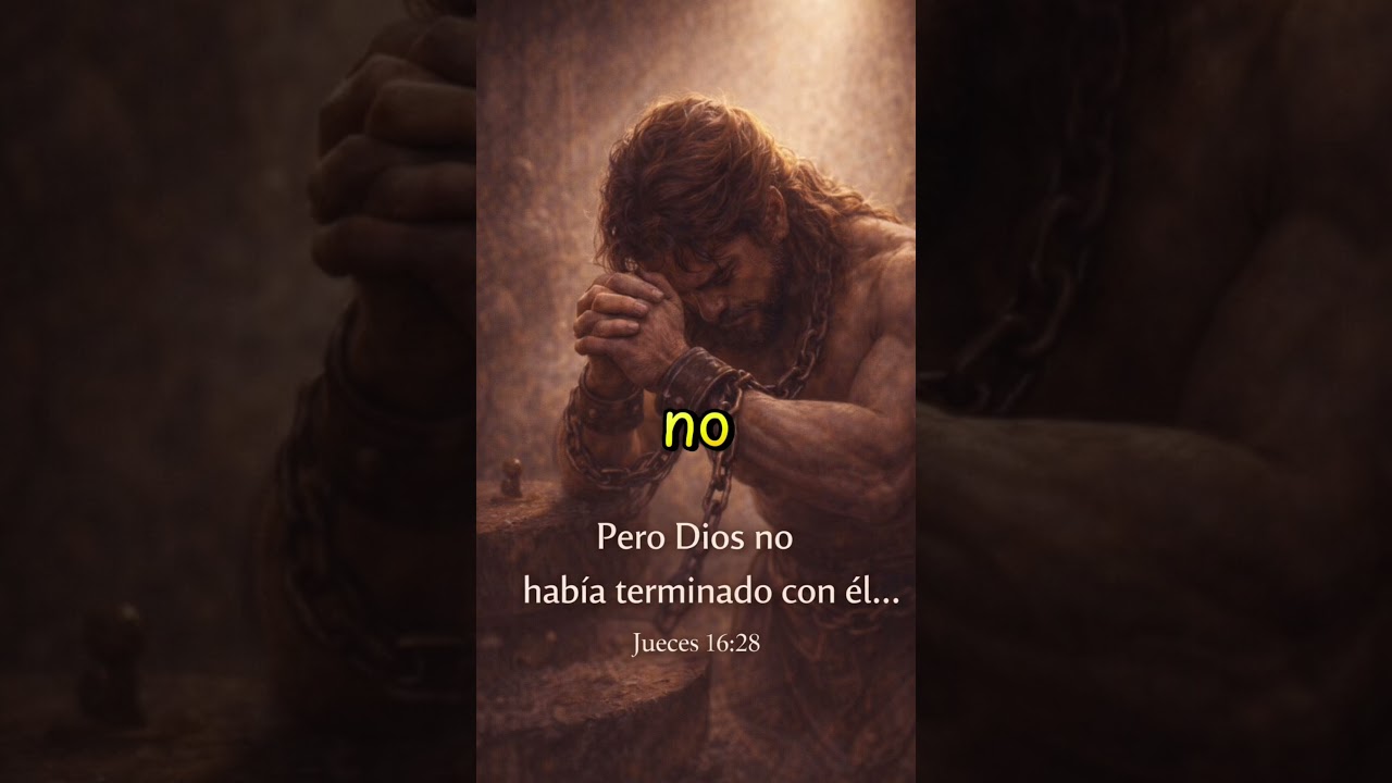 💔 El pecado debilita… 🙏 Dios restaura.  