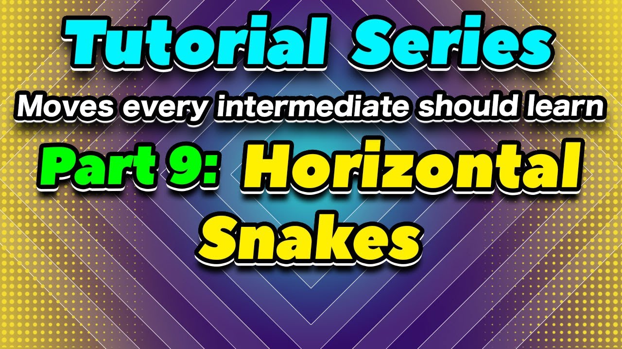 Learn Poi! Horizontal Snakes