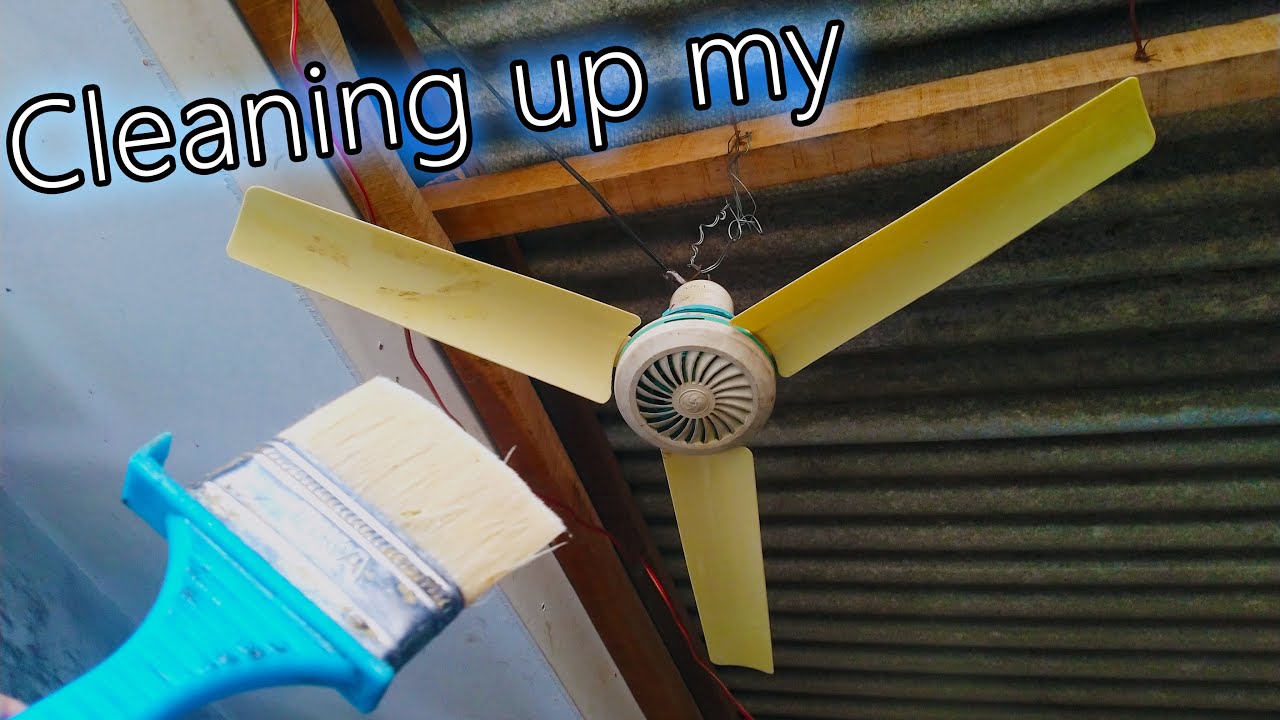 Cleaning up my Niga mini ceiling fan