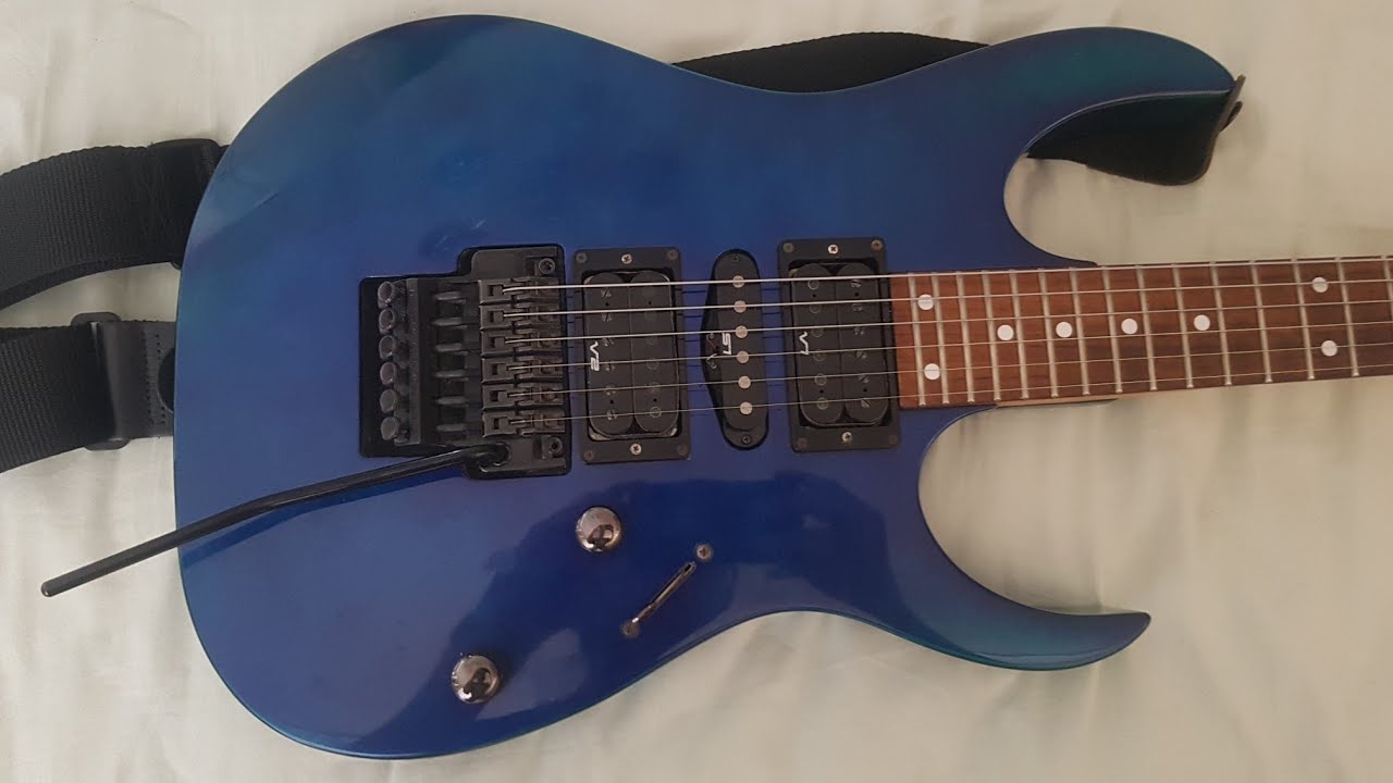 Ibanez RG570 Jewel Blue Japan 1991 FujiGen + Randall RG75 G3 plus