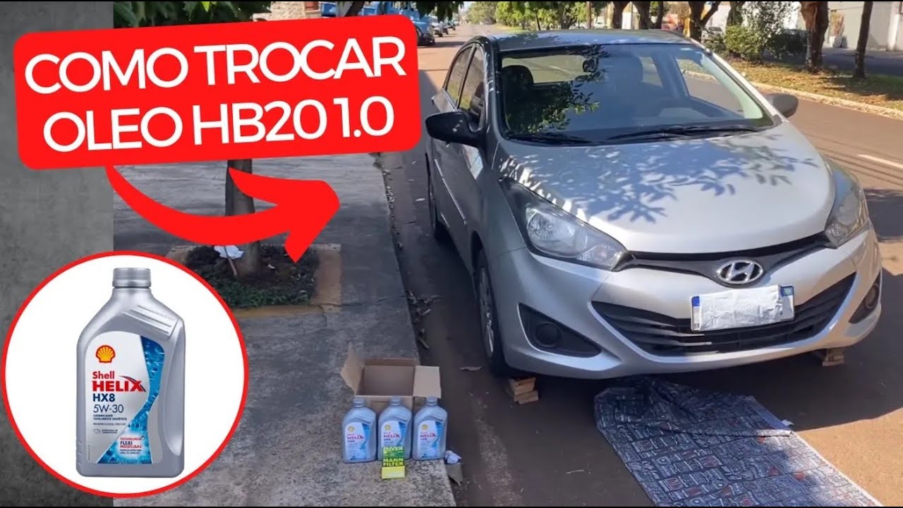 Economizei R$ 200 fazendo a troca de óleo do meu HB20 sozinho!