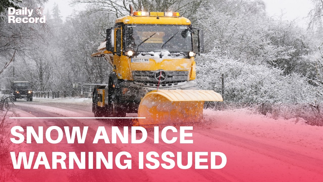 Met Office issue ICE BLAST warning in Scotland with snowy conditions expected