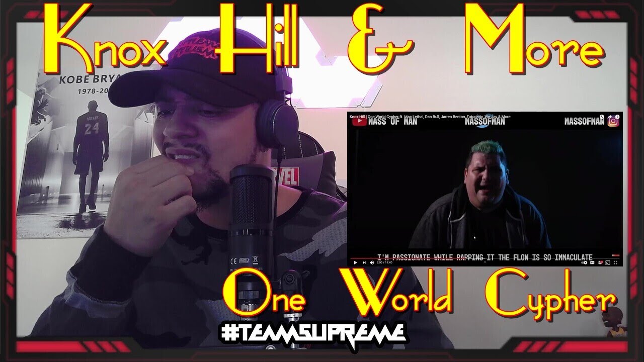 CRAZY CYPHER!!!! Knox Hill & More - One World Cypher REACTION