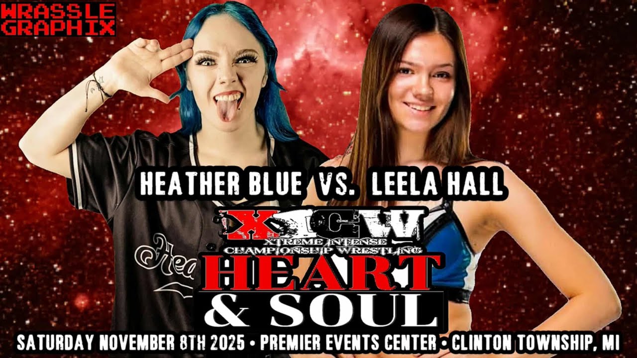 Heather Blue vs. Leela Hall XICW 11/8/25 