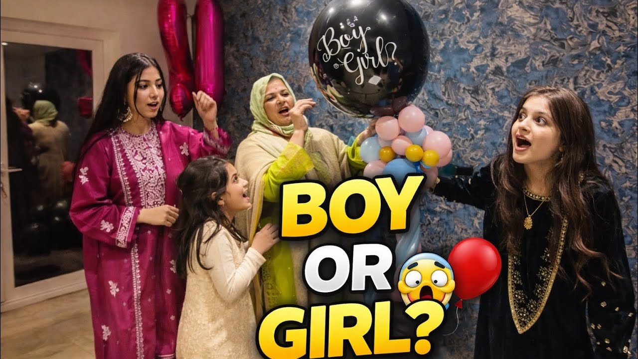 Boy or Girl? 😱 | British Pakistani Family Gender Reveal 🇬🇧