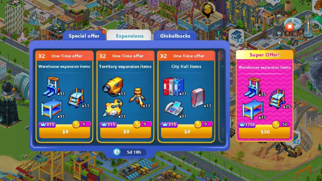 Global City Gameplay