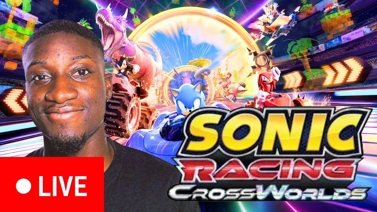 LATE NIGHT WEEKEND STREAM | THE LEGENDARY RACER AS RETURNED TO SONIC RACING: CROSSWORLDS | #shorts