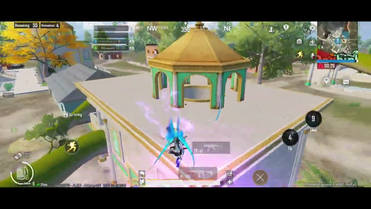 Easy 1v4 Clutch 🔥 | BGMI | Samar