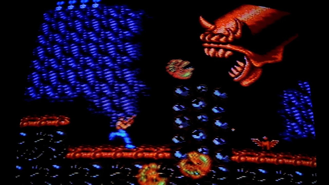 Contra del Family played by zalachenko88 CRT&shimmer Arcade Mode - ❌Spread Gun attempt