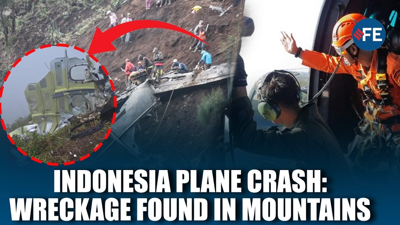 Indonesia Plane Crash: Wreckage Found in Sulawesi Mountains | BREAKING