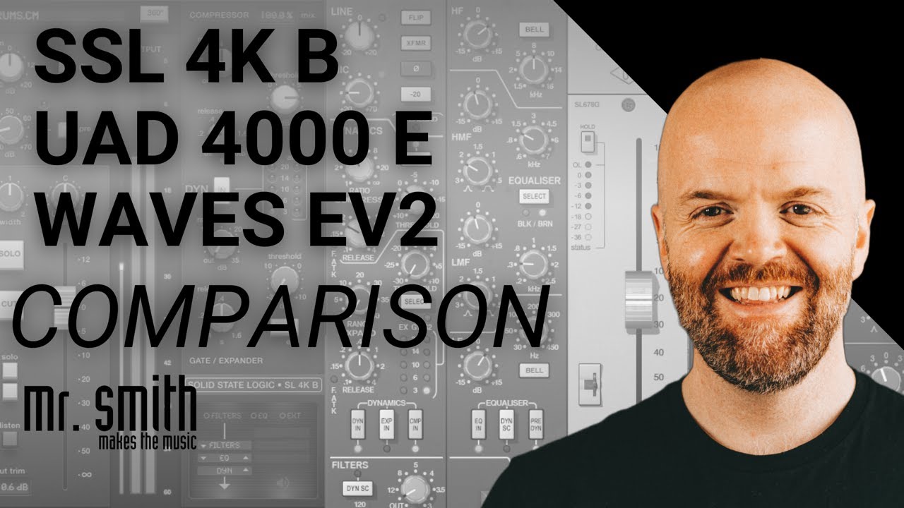 SSL 4K B vs. UAD 4K E vs. Waves EV2: Full COMPARISON