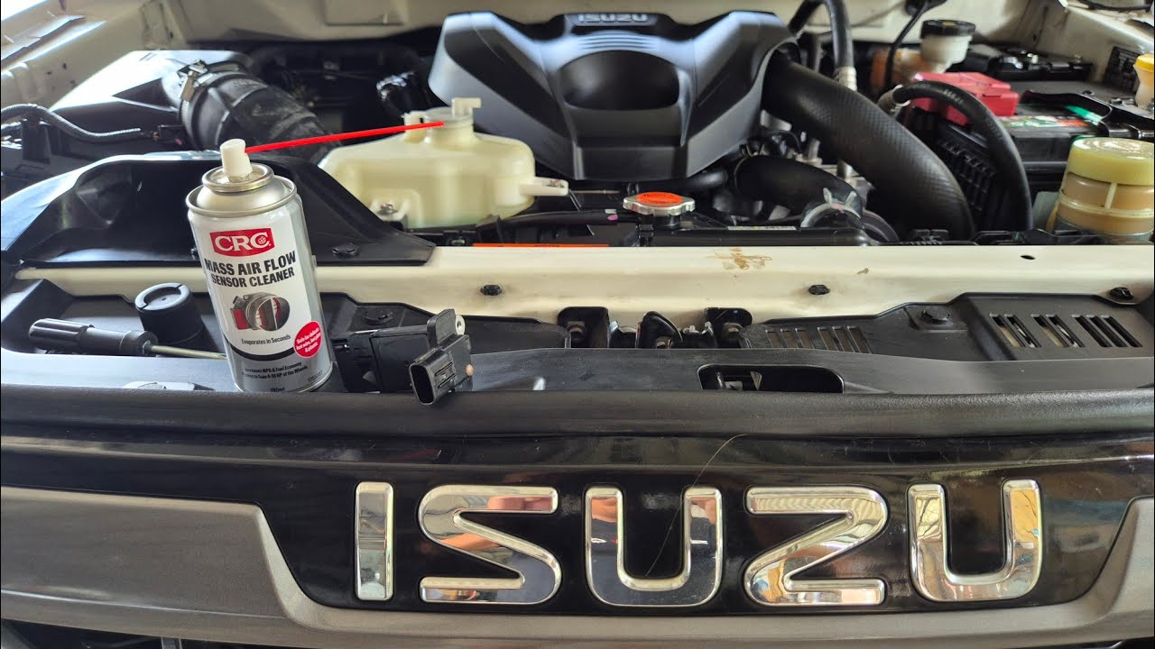 MAF SENSOR CLEANING ISUZU D-MAX 3.0 4JJ3-TCX