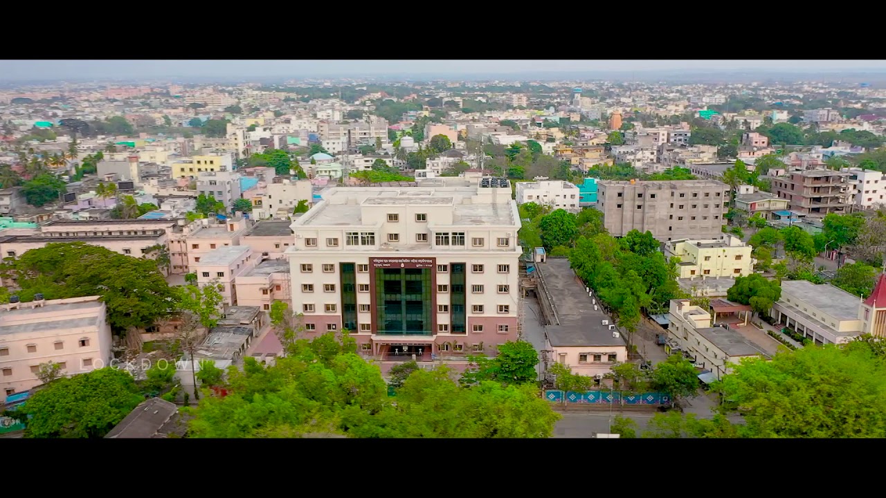 Lockdown Aerial View of Berhampur covid19