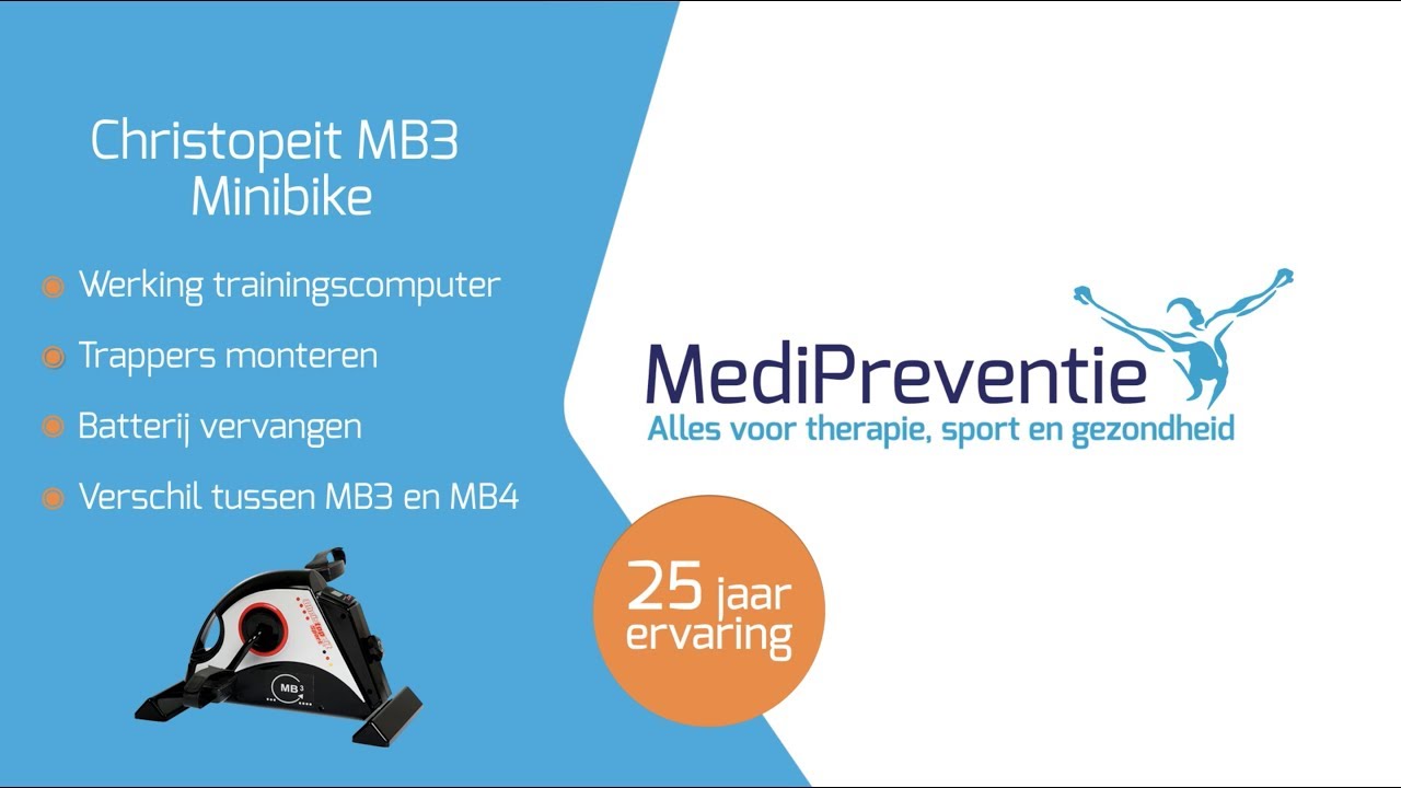 Minibike MB3 stoelfiets - MediPreventie product review