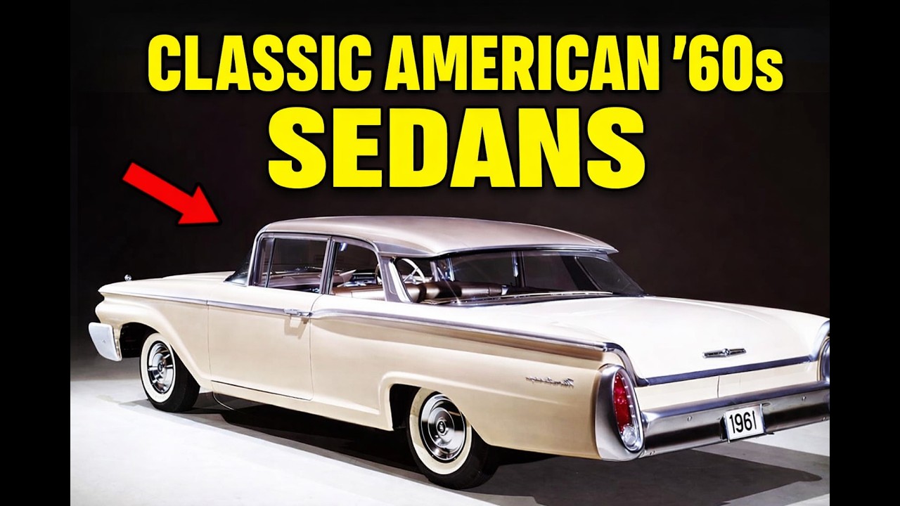 Best Classic Sedans of the 1960s (American Legends!)