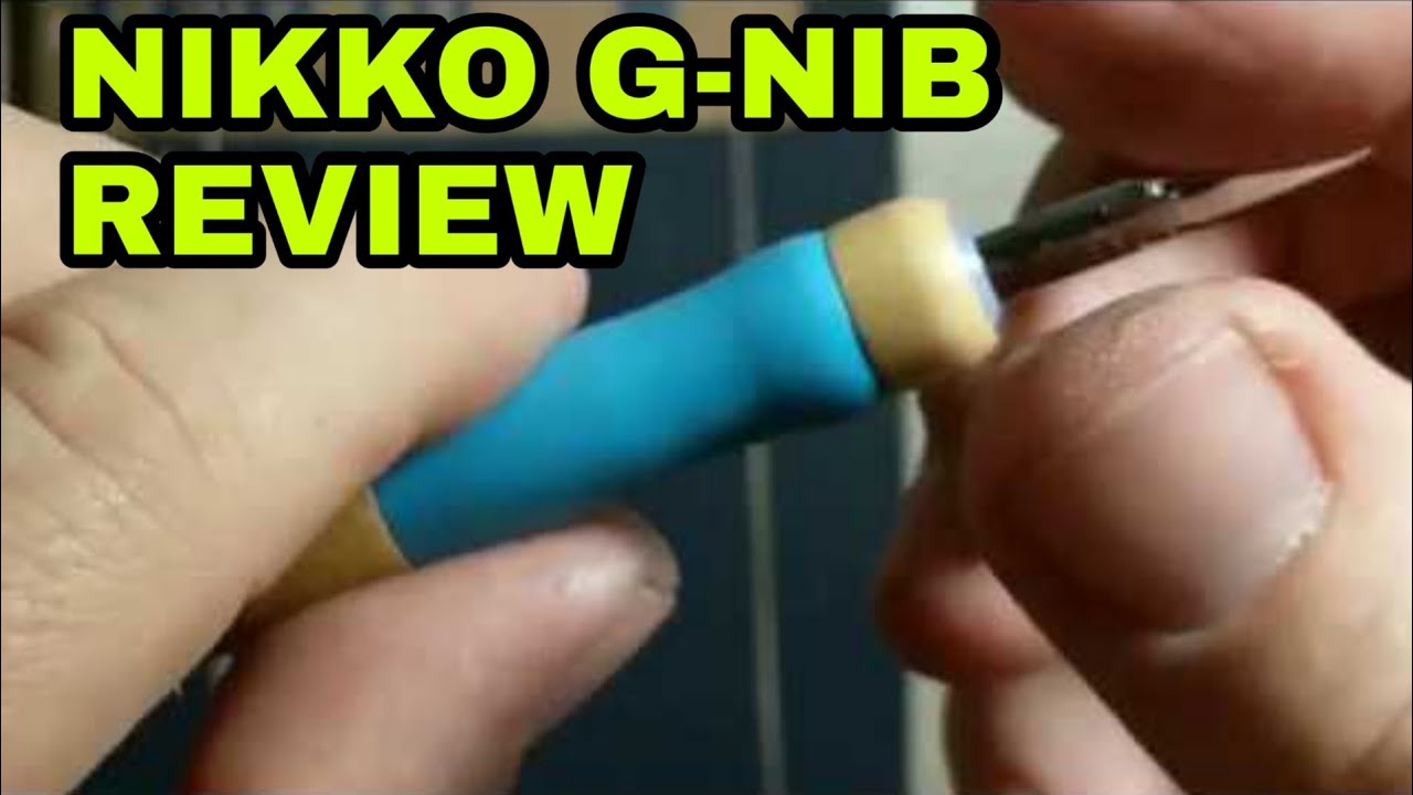 Nikko G-Nib Review and a Little Muscle Drawing - February 24, 2020 chad brown