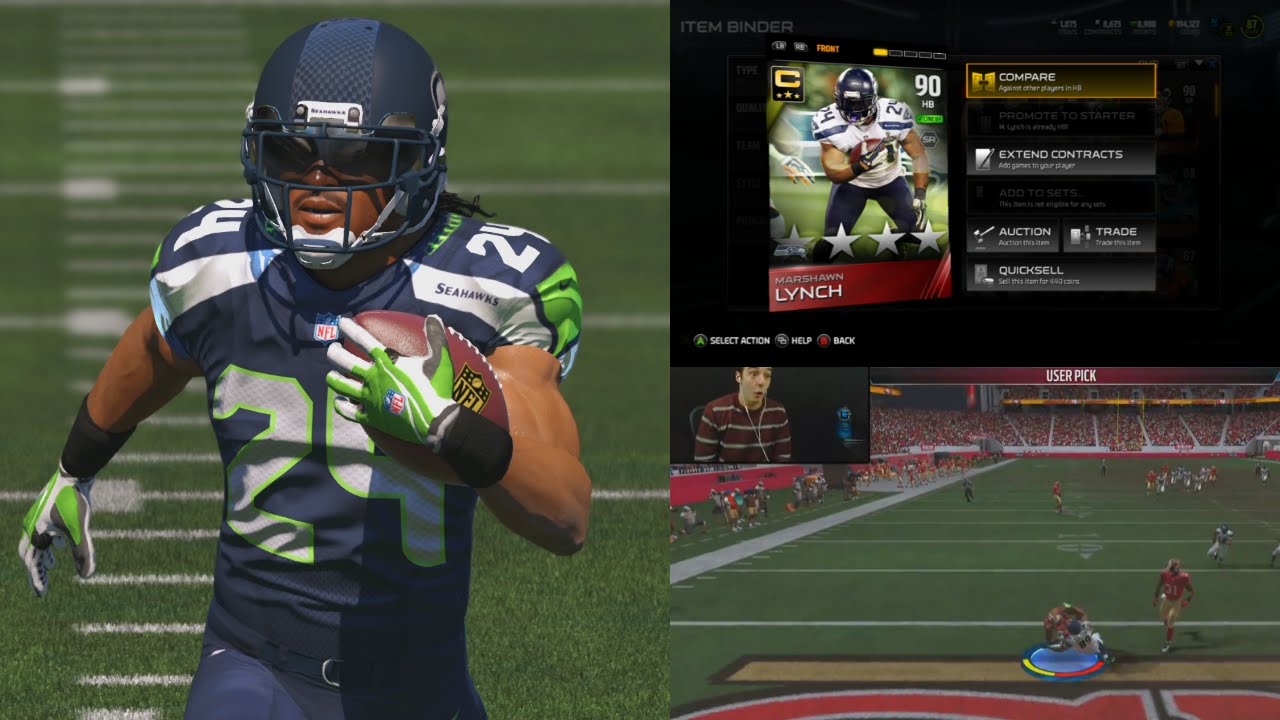 Madden 15 Ultimate Team CAPTAIN BEASTMODE! Madden 15 Ultimate Team