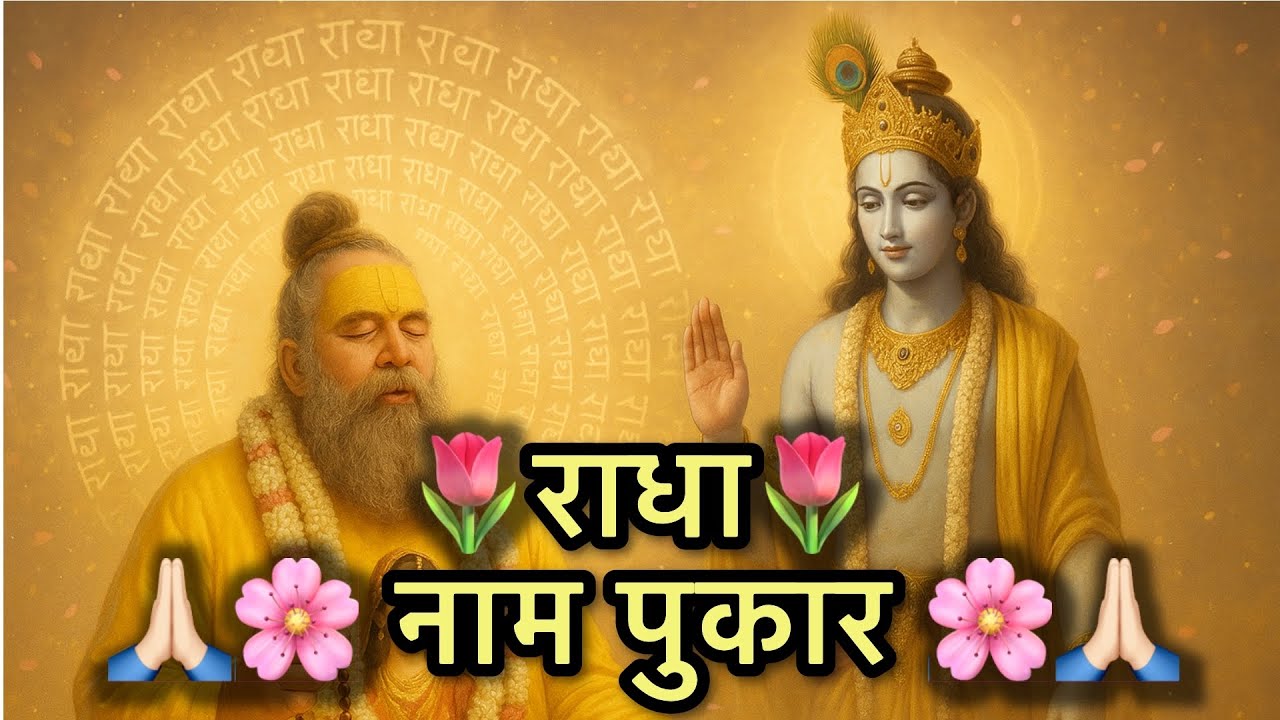 राधा नाम पुकार#latestbhajan #radhanaamjap #premanandji #trending #relaxingmusic #viralvideo #anxiety