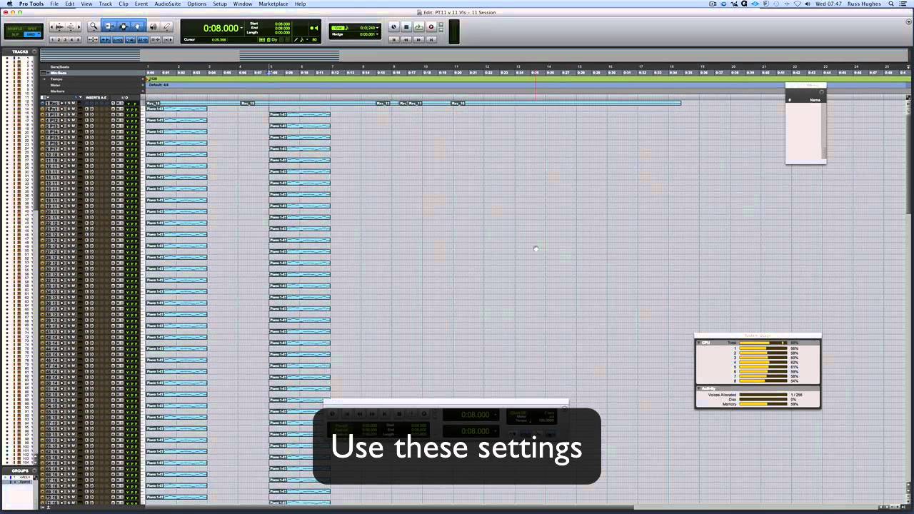 Pro Tools 11 Virtual Instrument Handling Test